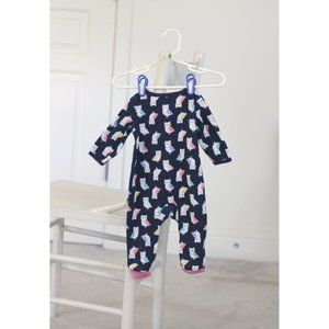 Carter's 3m - Owl Footie Pajamas